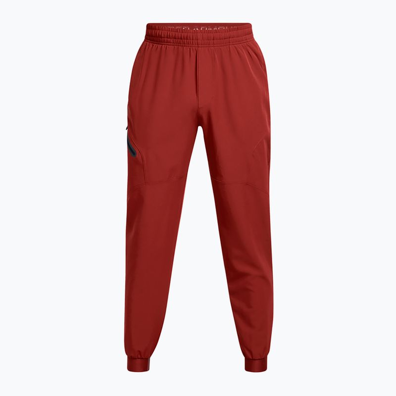 Pánske nohavice Under Armour Unstoppable Joggers earthen orange/black 5