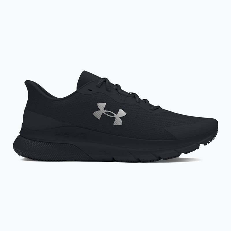 Pánske bežecké topánky Under Armour Hovr Turbulence 2 RS black/black/reflective 8