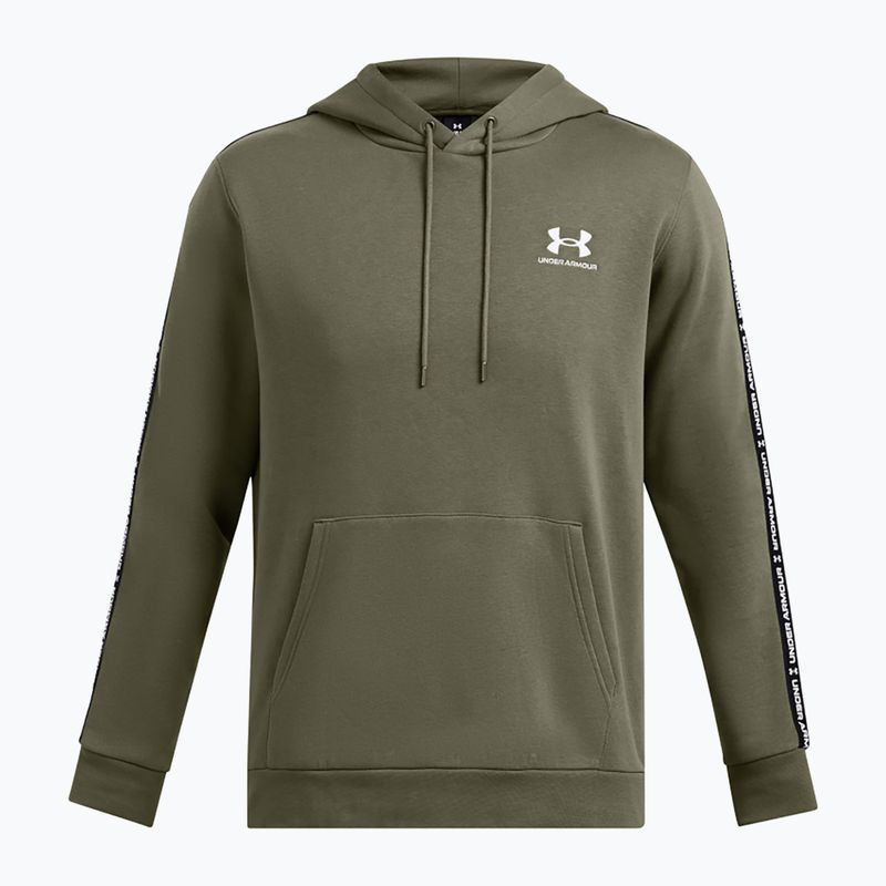 Pánska mikina Under Armour Icon Fleece HD marine green/white 5