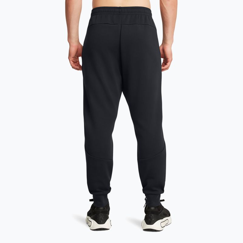 Pánske nohavice Under Armour Unstoppable Fleece black/black 3