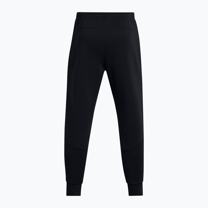 Pánske nohavice Under Armour Unstoppable Fleece black/black 6