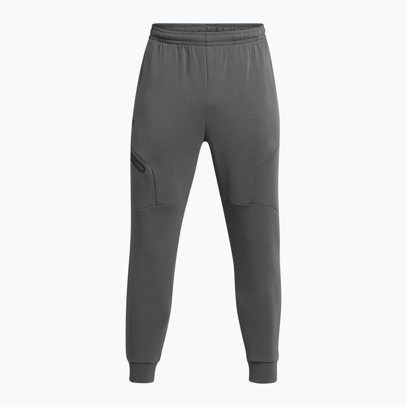 Pánske nohavice Under Armour Unstoppable Fleece castlerock/black 5