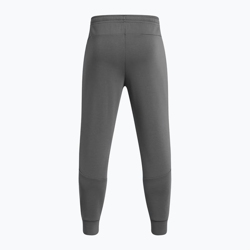 Pánske nohavice Under Armour Unstoppable Fleece castlerock/black 6