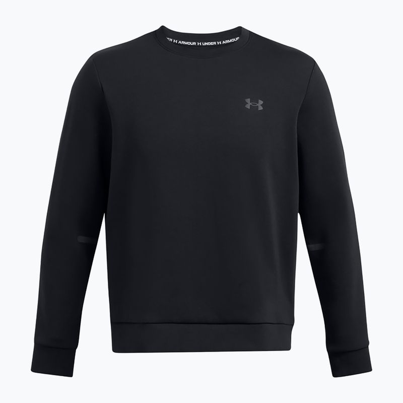 Pánska mikina Under Armour Unstoppable Fleece Crew black/black 4