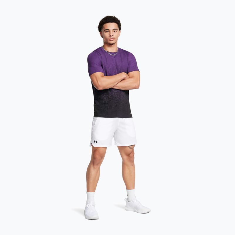 Pánske tréningové šortky Under Armour UA Vanish Woven 6in white/black 2