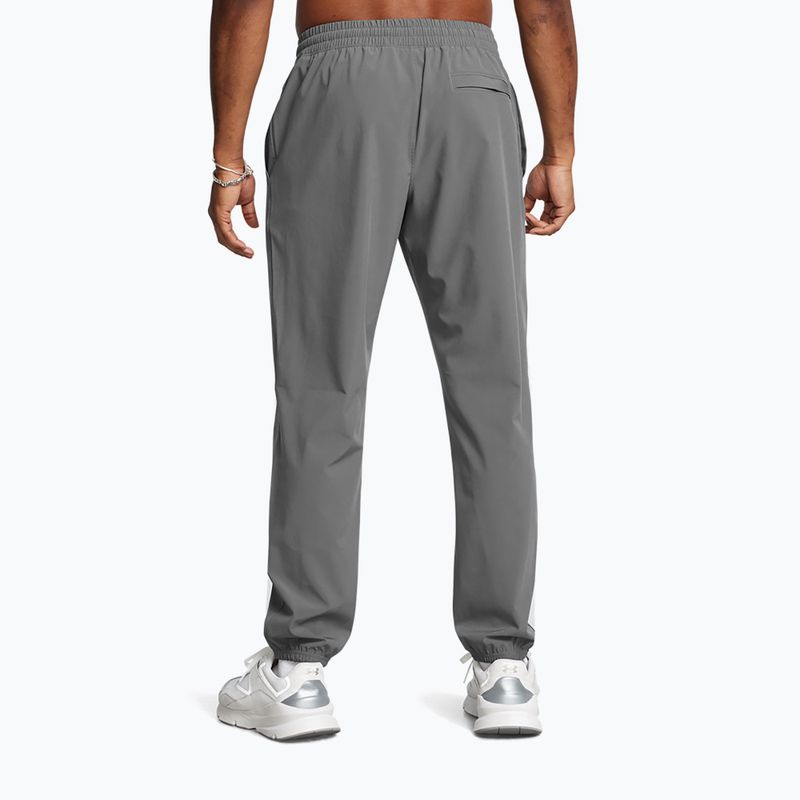 Pánske nohavice Under Armour Vibe Woven Jogger castlerock/black 3