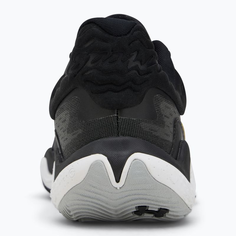 Basketbalové topánky Under Armour Spawn 7 black/metallic gold/black 6