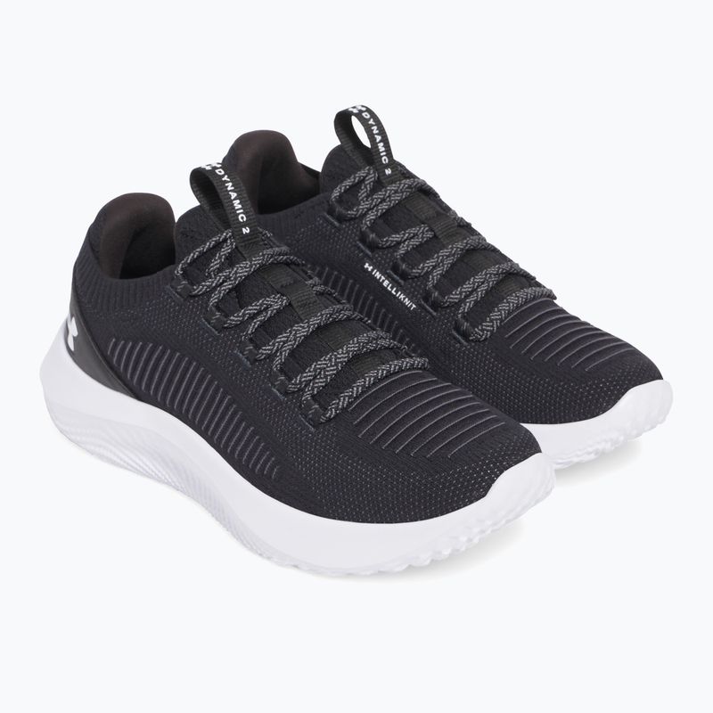 Pánske tréningové topánky Under Armour Dynamic 2 black/castlerock/white 3