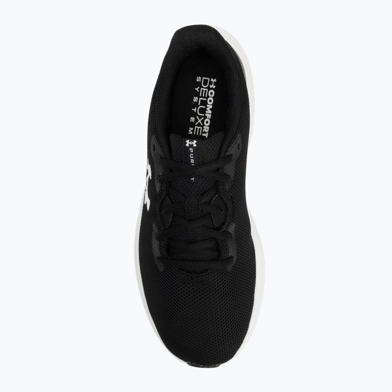 Pánske bežecké topánky Under Armour Charged Pursuit 4 black/black/white 5