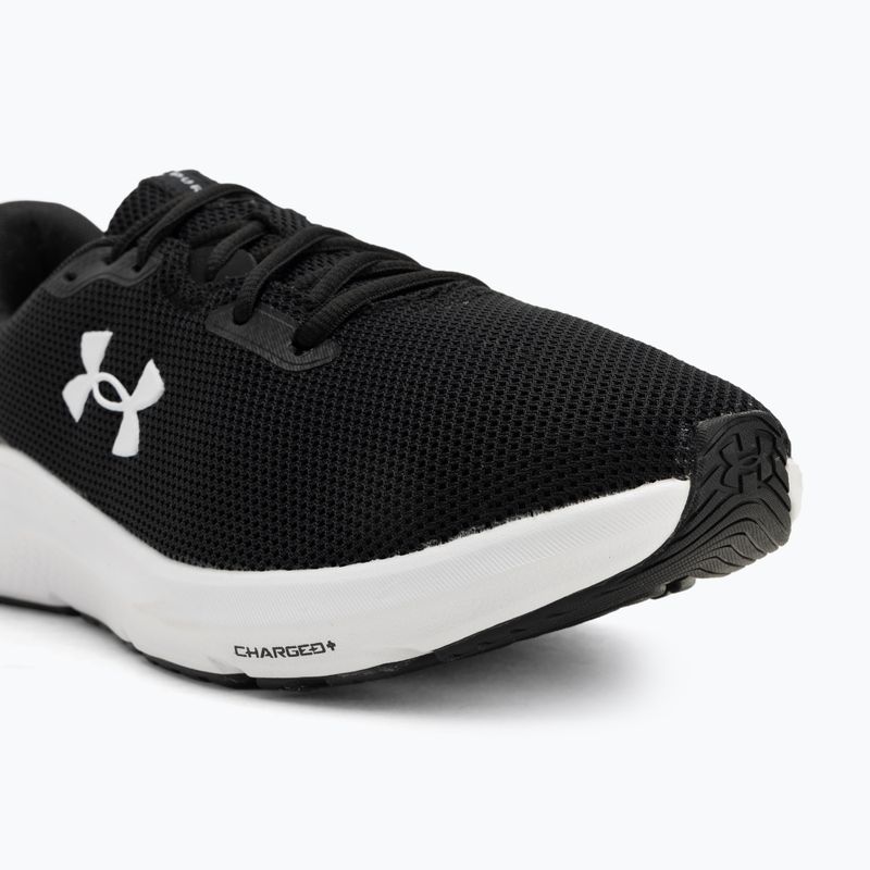 Pánske bežecké topánky Under Armour Charged Pursuit 4 black/black/white 7