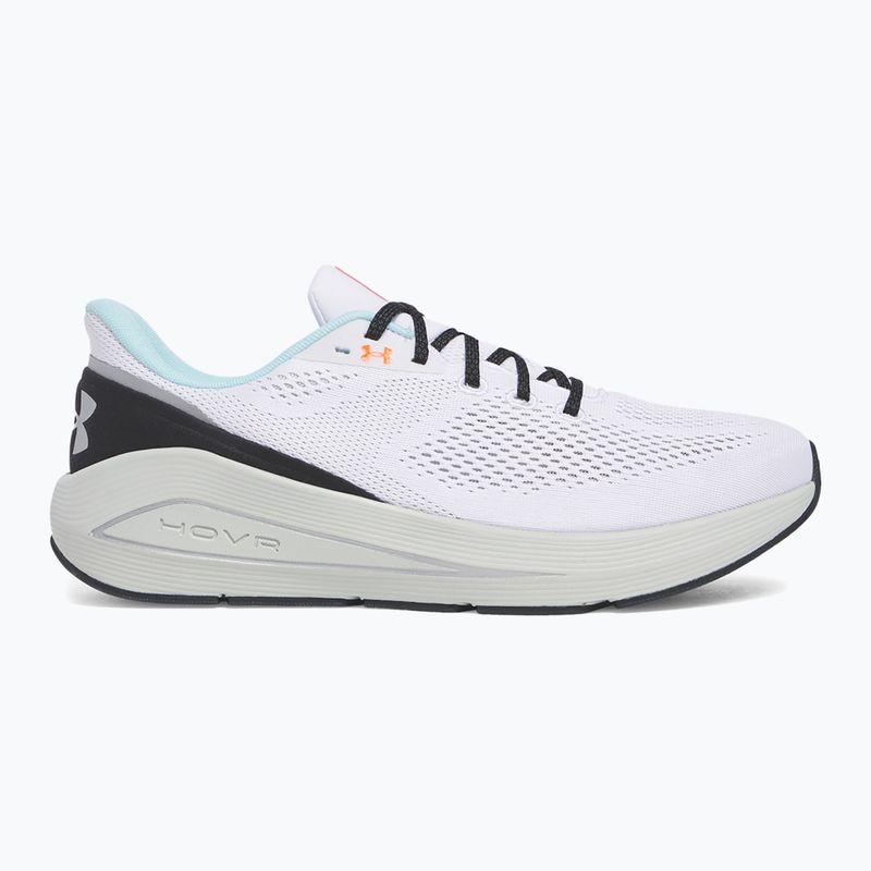 Pánske bežecké topánky Under Armour Sonic 7 white/hydro green/metallic silver