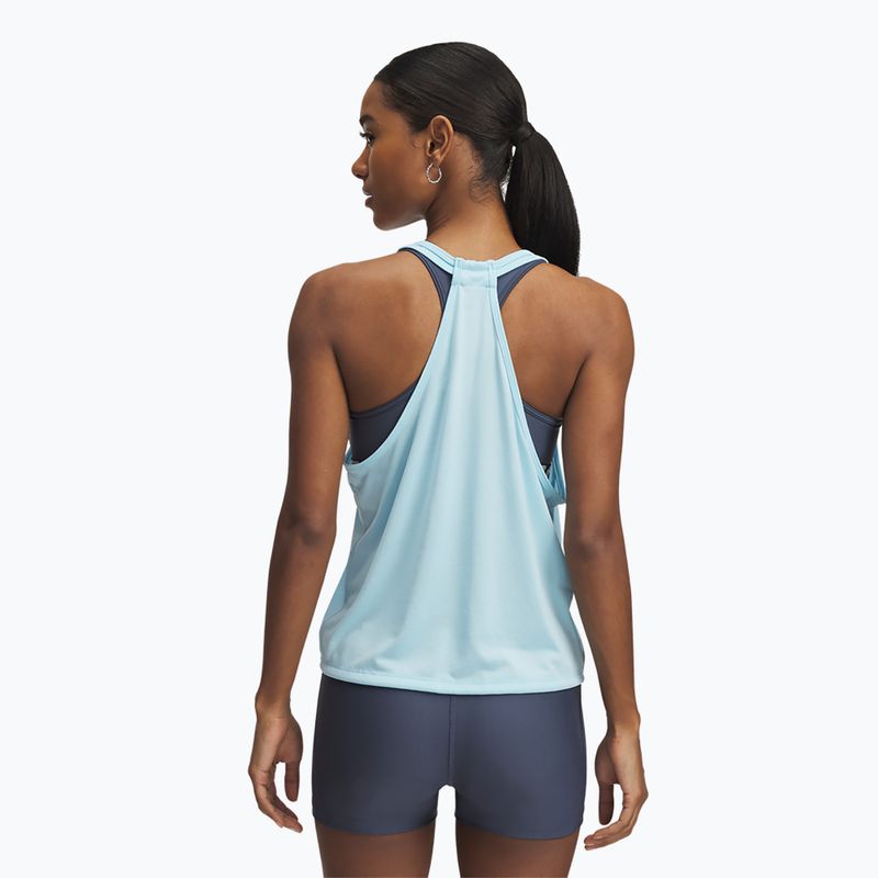 Dámsky tréningový top Under Armour Tech Swing Tank stream/white 2