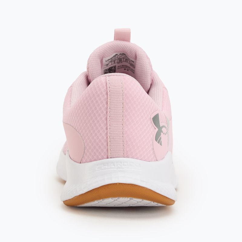 Dámske športové topánky Under Armour W Charged Aurora 2 prime pink/white/metallic silver 6