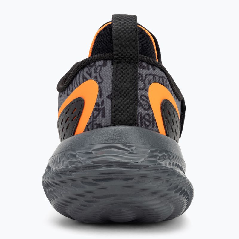Basketbalová obuv Under Armour Flow Futr X 4 UAA black/castlerock/blaze orange 6
