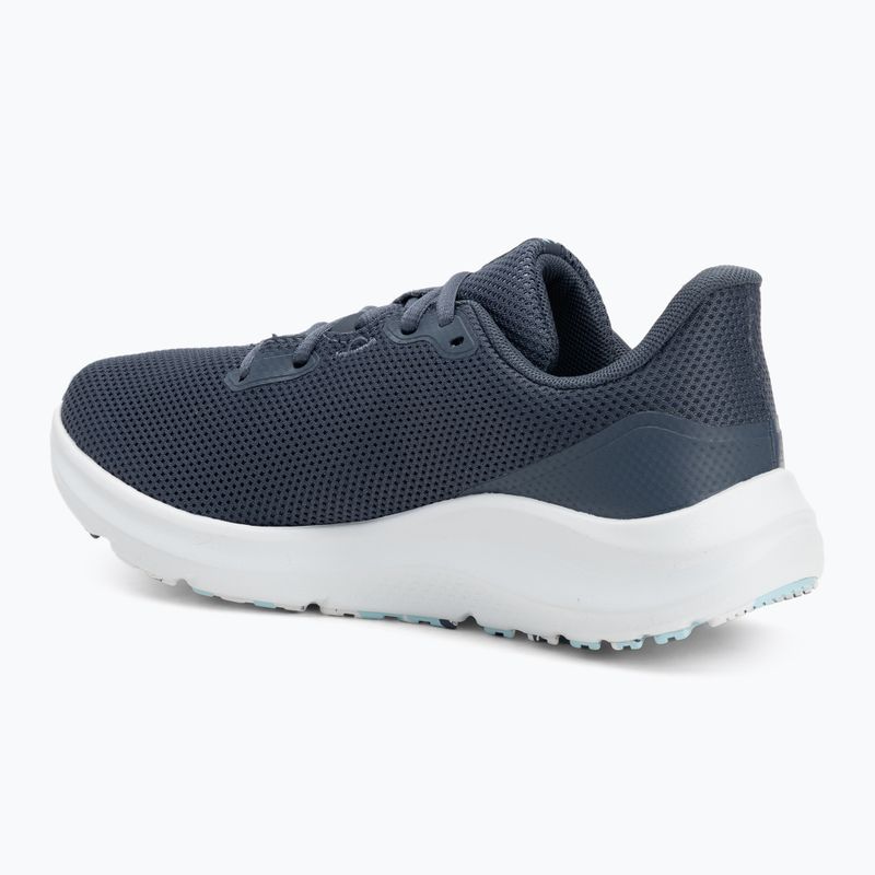 Dámske bežecké topánky Under Armour Charged Pursuit 4 downpour grey/downpour grey/metallic gravel 3