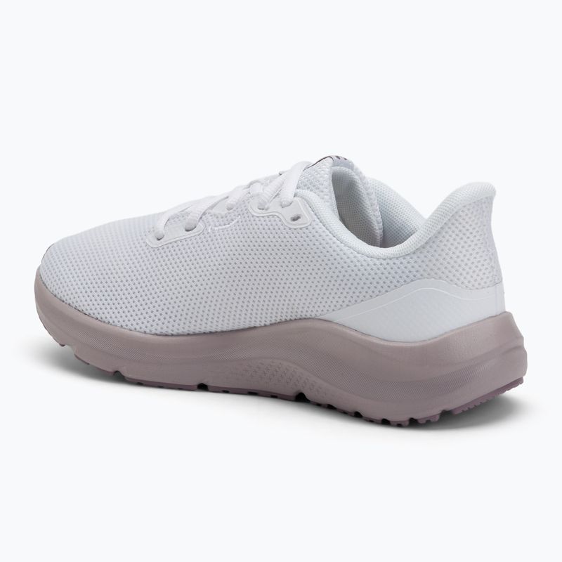 Dámske bežecké topánky Under Armour Charged Pursuit 4 white/white/purple prime 3