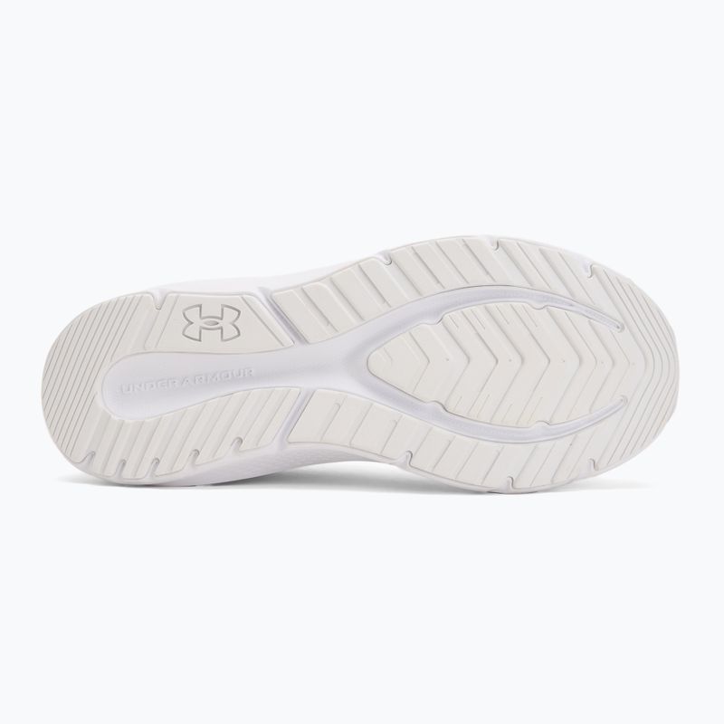 Dámske bežecké topánky Under Armour Charged Pursuit 4 white/white/metallic silver 4