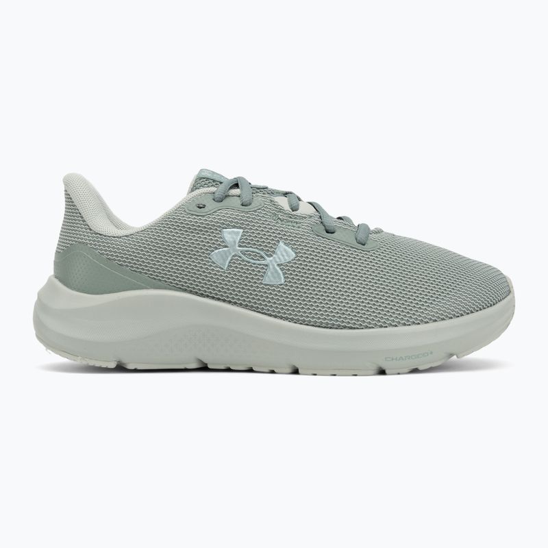 Dámske bežecké topánky Under Armour Charged Pursuit 4 silica green/silica green/metallic silica 2