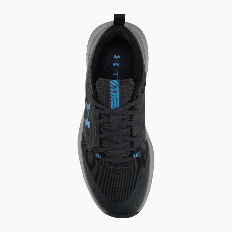 Pánske športové topánky Under Armour Commit 4 anthracite/steel/ether blue 5