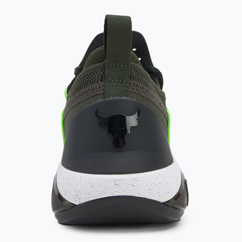 Under Armour Project Rock 7 pánska tréningová obuv baroque green/hyper green/black 6