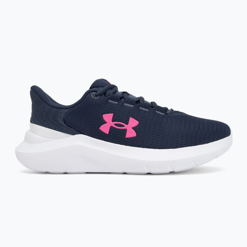 Dámske bežecké topánky Under Armour Phade RN 3 downpour grey/downpour grey/aero pink 2