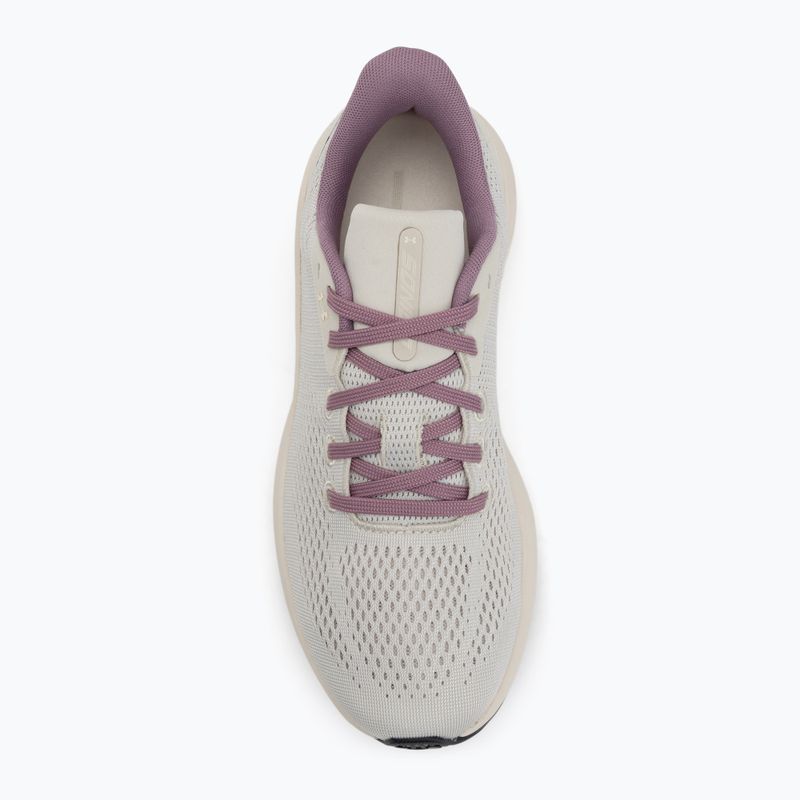 Dámske bežecké topánky Under Armour Sonic 7 summit white/white quartz/white quartz 5