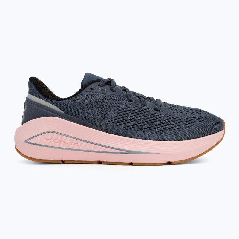 Dámske bežecké topánky Under Armour Sonic 7 downpour gray/prime pink/black 2