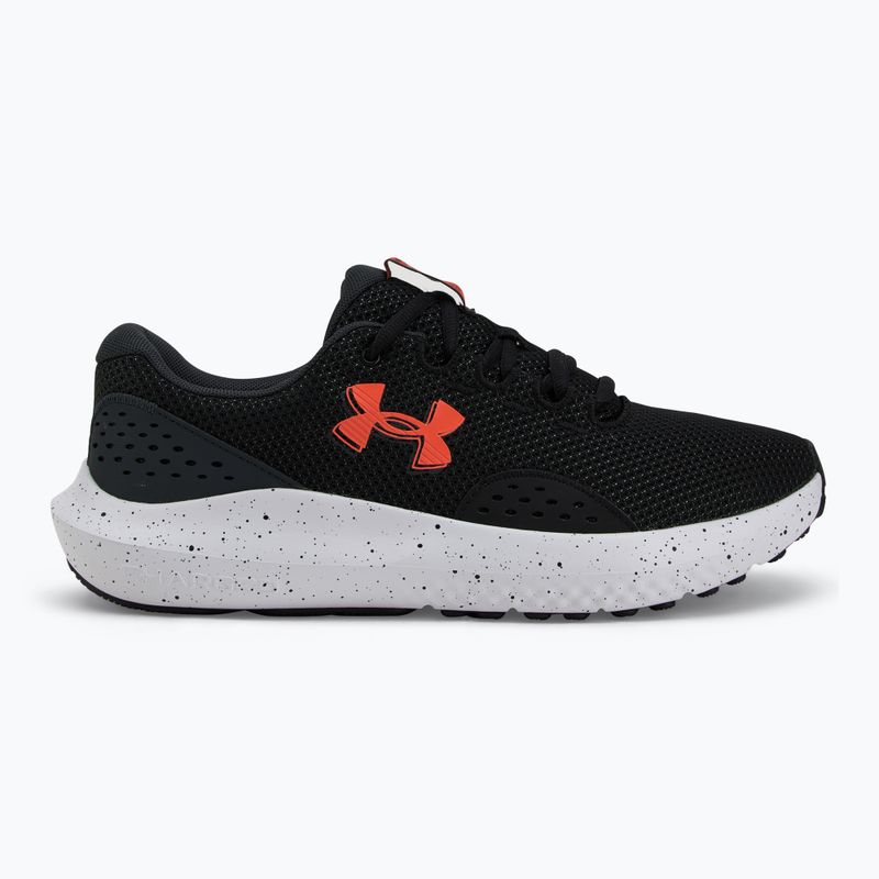 Pánske bežecké topánky Under Armour Charged Surge 4 black/anthracite/ares red 2