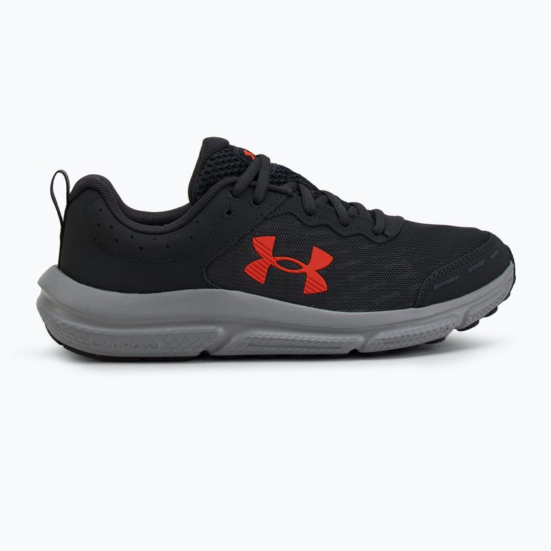 Pánske bežecké topánky Under Armour Charged Assert 10 anthracite/anthracite/ares red 2