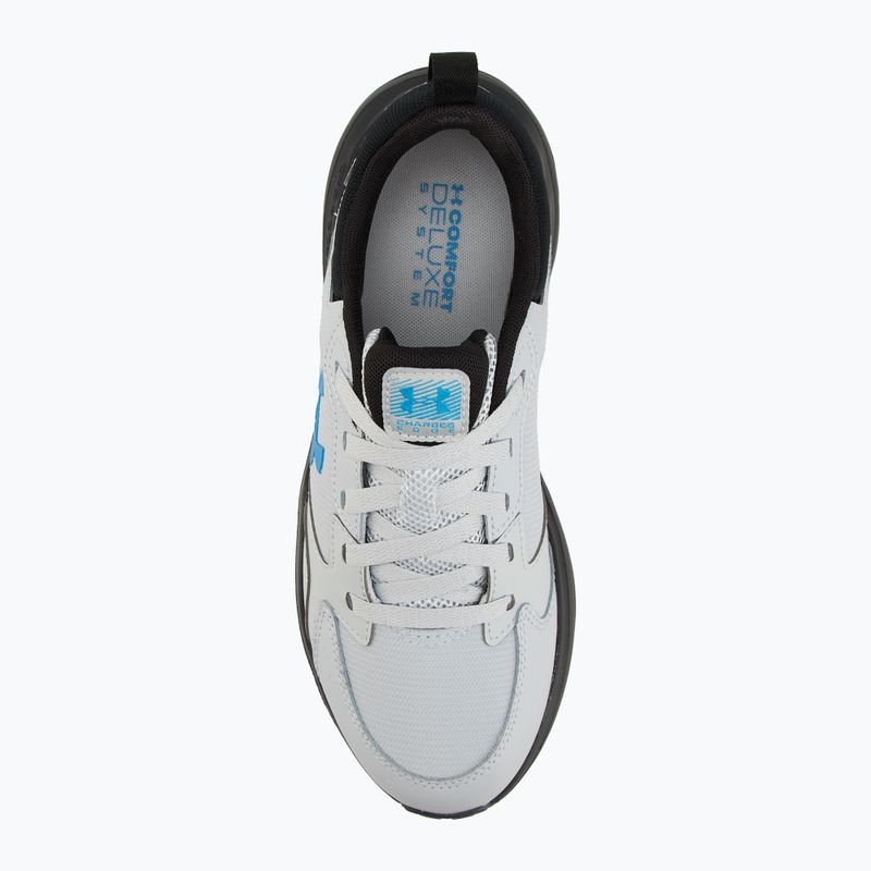 Pánske športové topánky Under Armour Charged Edge halo grey/black/ether blue 5