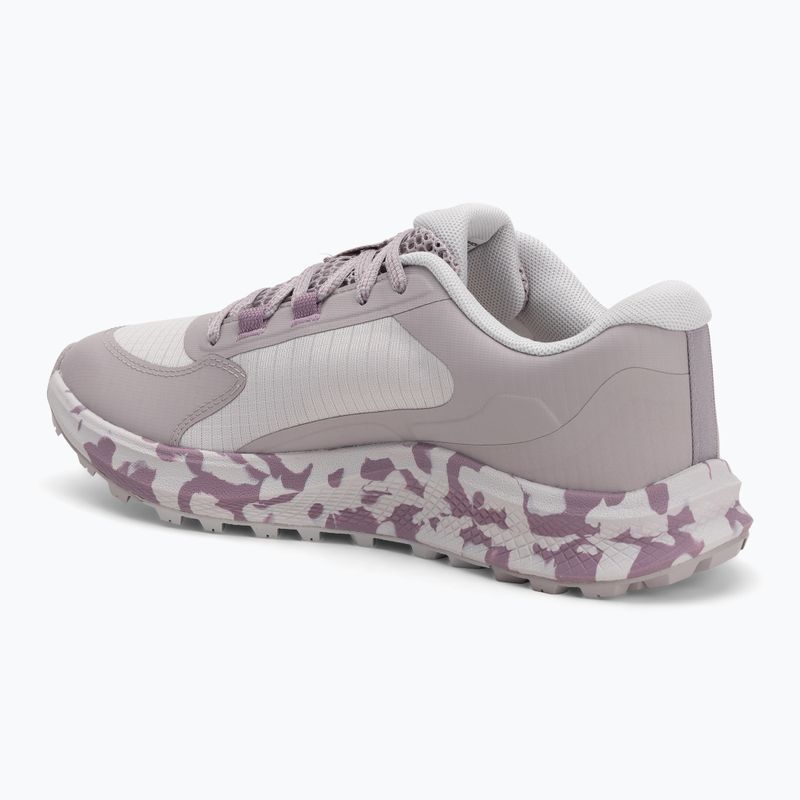 Dámska bežecká obuv Under Armour Charged Bandit Trail 3 gray matter/gray dawn/purple prime 3