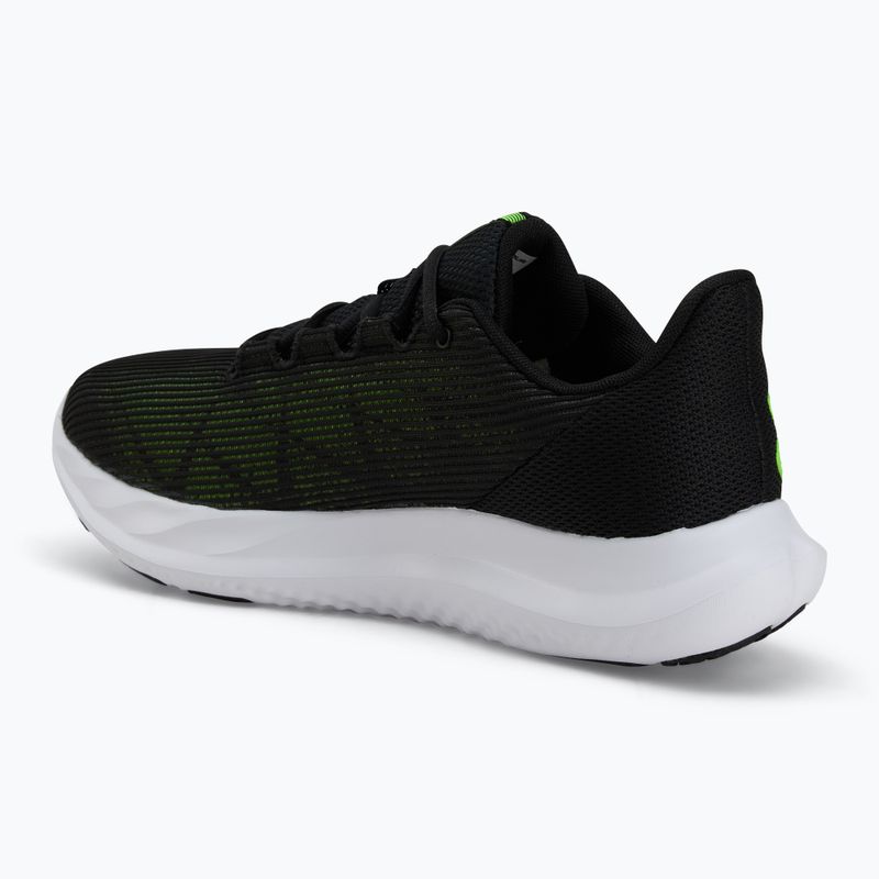 Pánske bežecké topánky Under Armour Charged Speed ​​Swift black/black/hyper green 3