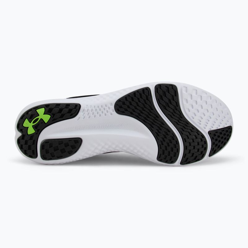 Pánske bežecké topánky Under Armour Charged Speed ​​Swift black/black/hyper green 4