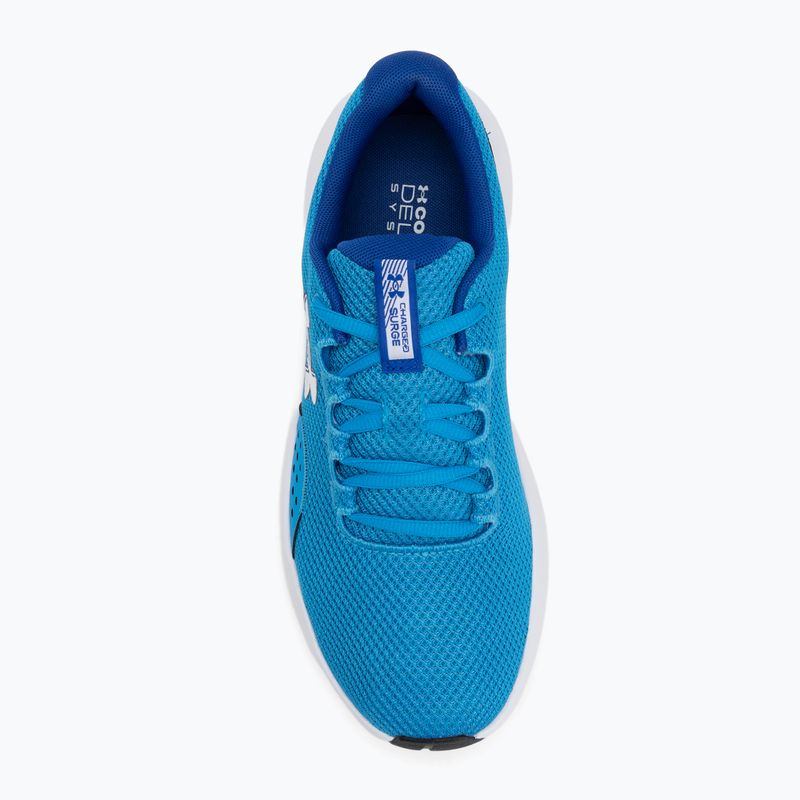 Pánske bežecké topánky Under Armour Charged Surge 4 electric blue/royal/white 5