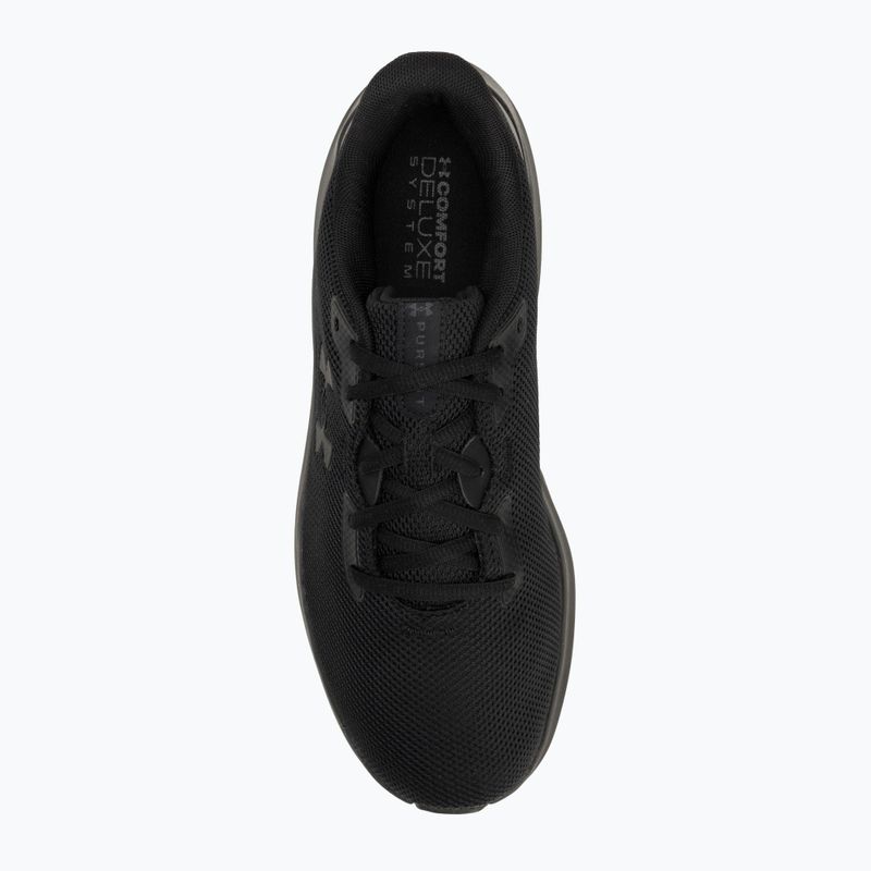 Pánske bežecké topánky Under Armour Charged Pursuit 4 black/black/black 5