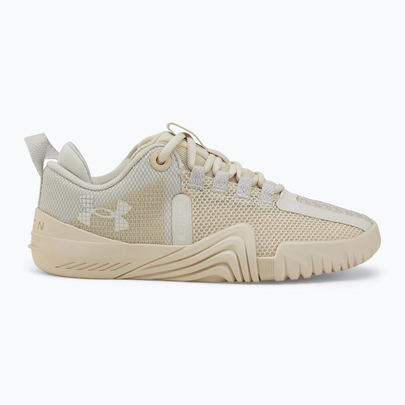 Dámske športové topánky Under Armour TriBase Reign 6 ivory dune/stone/white 2