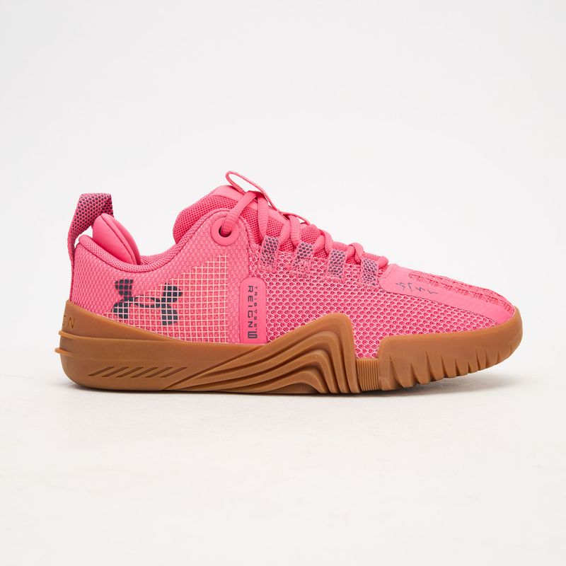 Dámske športové topánky Under Armour TriBase Reign 6 super pink/super pink/downpour gray 2