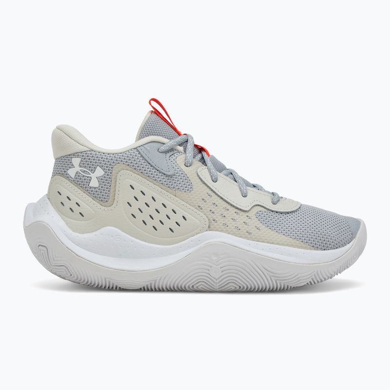 Basketbalové topánky Under Armour Jet' 23 mod grey/ares red/white 2