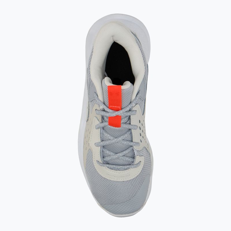 Basketbalové topánky Under Armour Jet' 23 mod grey/ares red/white 5