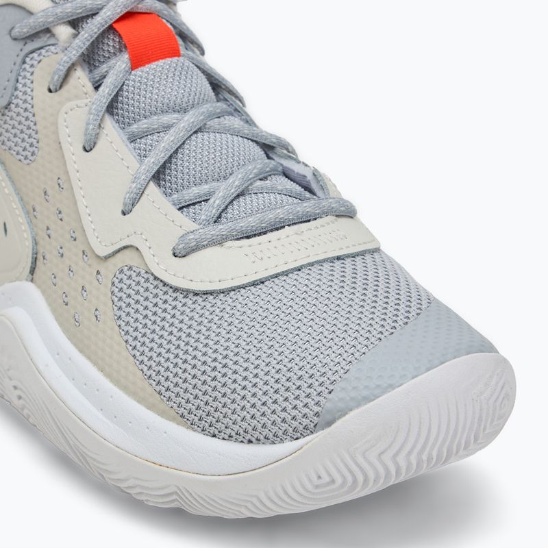 Basketbalové topánky Under Armour Jet' 23 mod grey/ares red/white 7