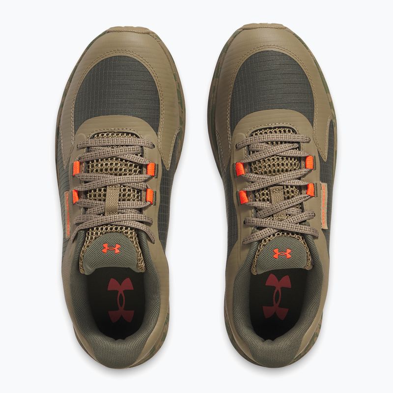 Pánske bežecké topánky Under Armour Charged Bandit Trail 3 marine od green/bayou/ares red 4