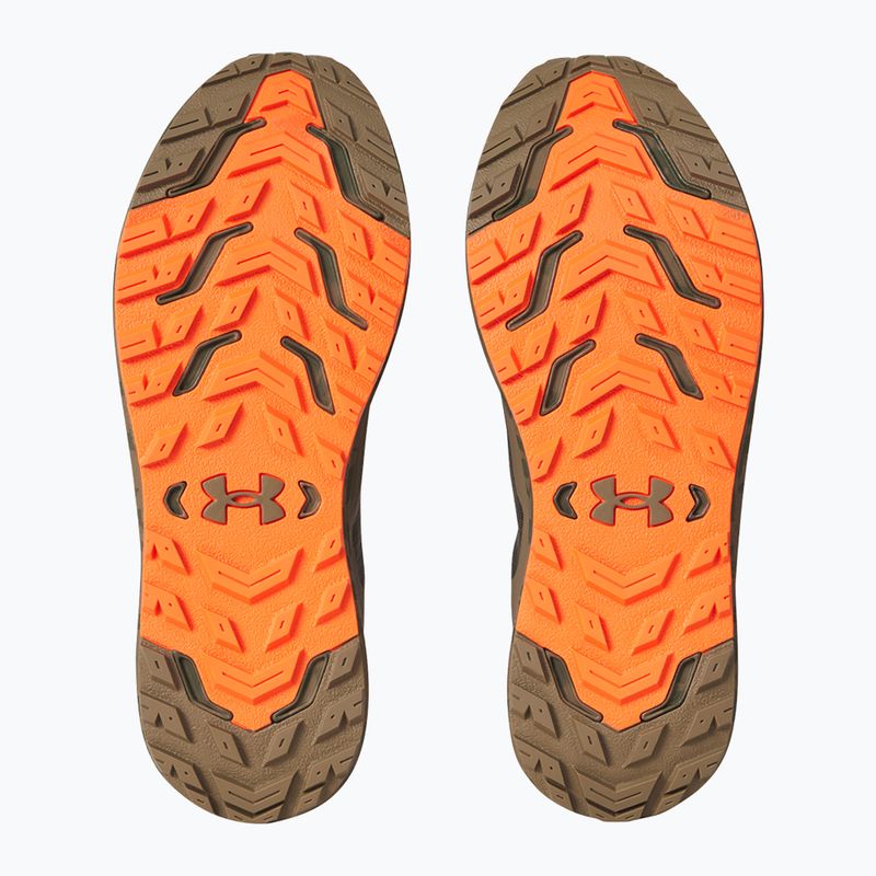 Pánske bežecké topánky Under Armour Charged Bandit Trail 3 marine od green/bayou/ares red 5