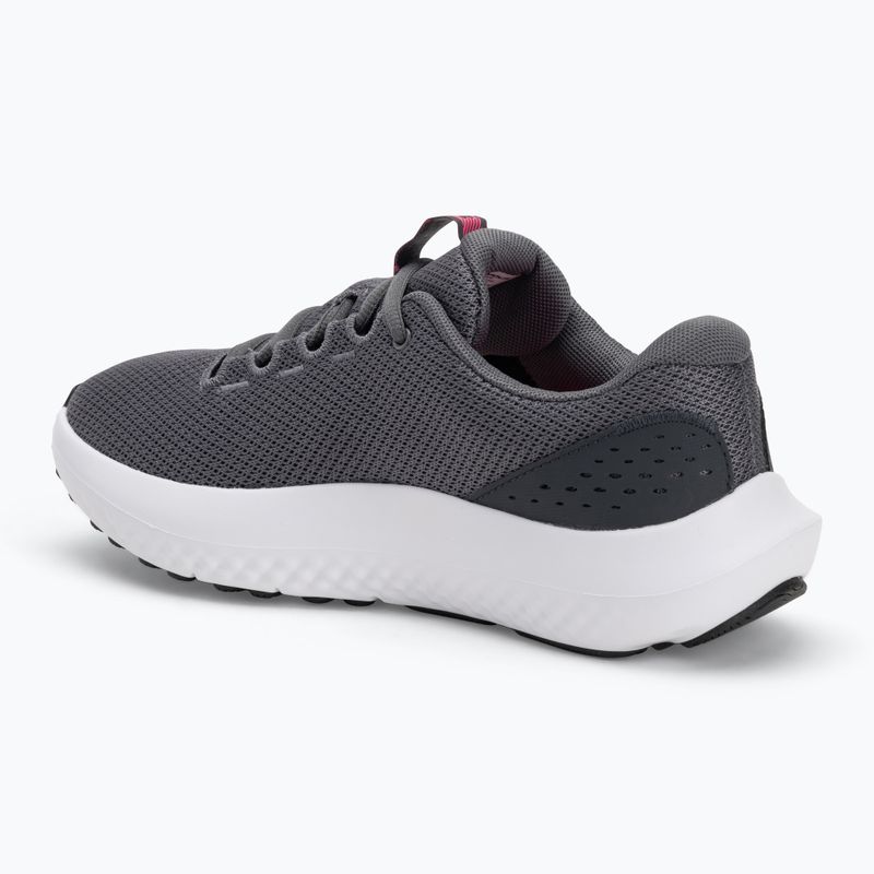 Dámske bežecké topánky Under Armour Charged Surge 4 castlerock/anthracite/aero pink 3