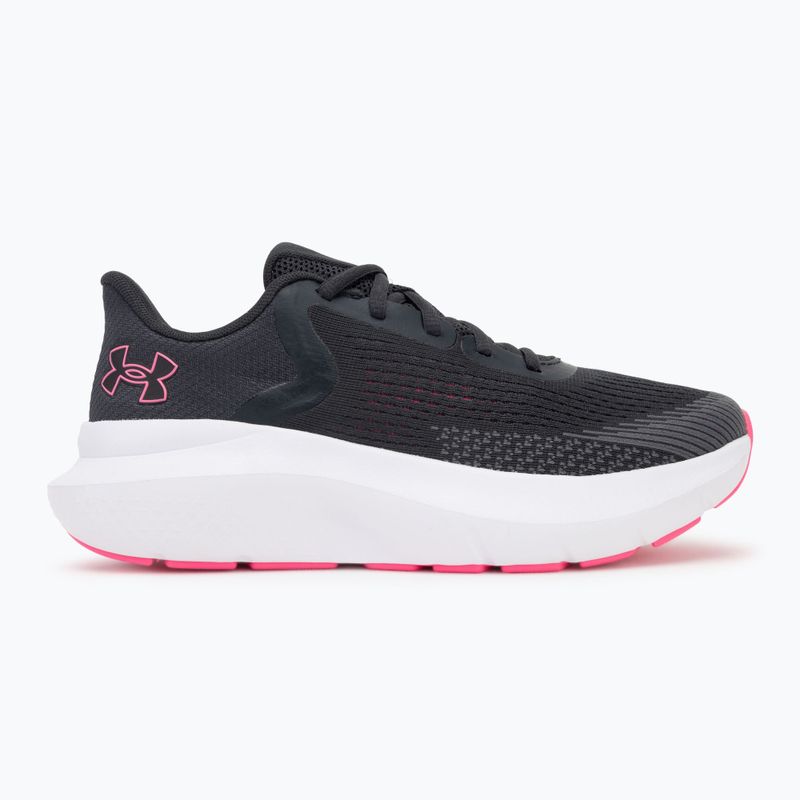 Dámske bežecké topánky Under Armour Charged Rogue 5 anthracite/anthracite/aero pink 2