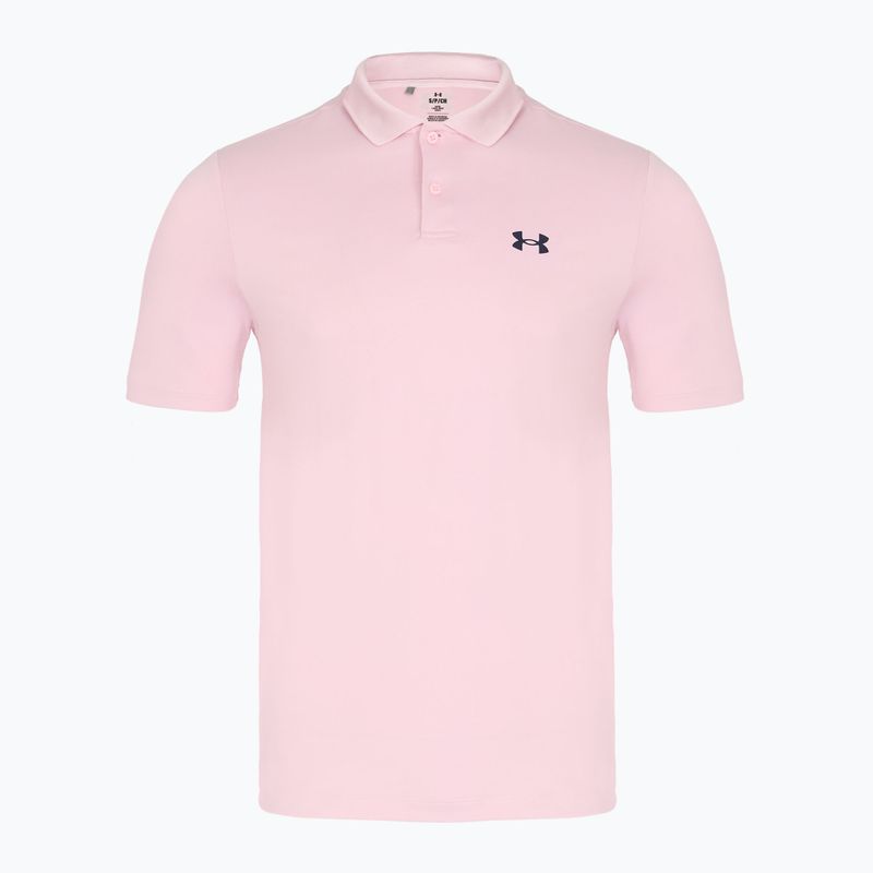 Pánske polo tričko Under Armour Matchplay Polo prime pink/midnight navy