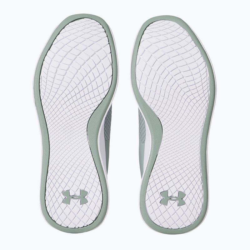 Dámske športové topánky Under Armour Charged Aurora 2+ silica green/white/metallic silica 12