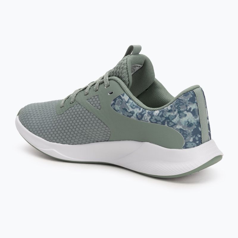 Dámske športové topánky Under Armour Charged Aurora 2+ silica green/white/metallic silica 3