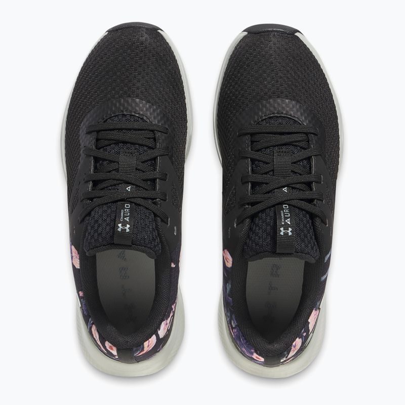 Dámske športové topánky Under Armour Charged Aurora 2+ black/hydro green/metallic warm silver 11