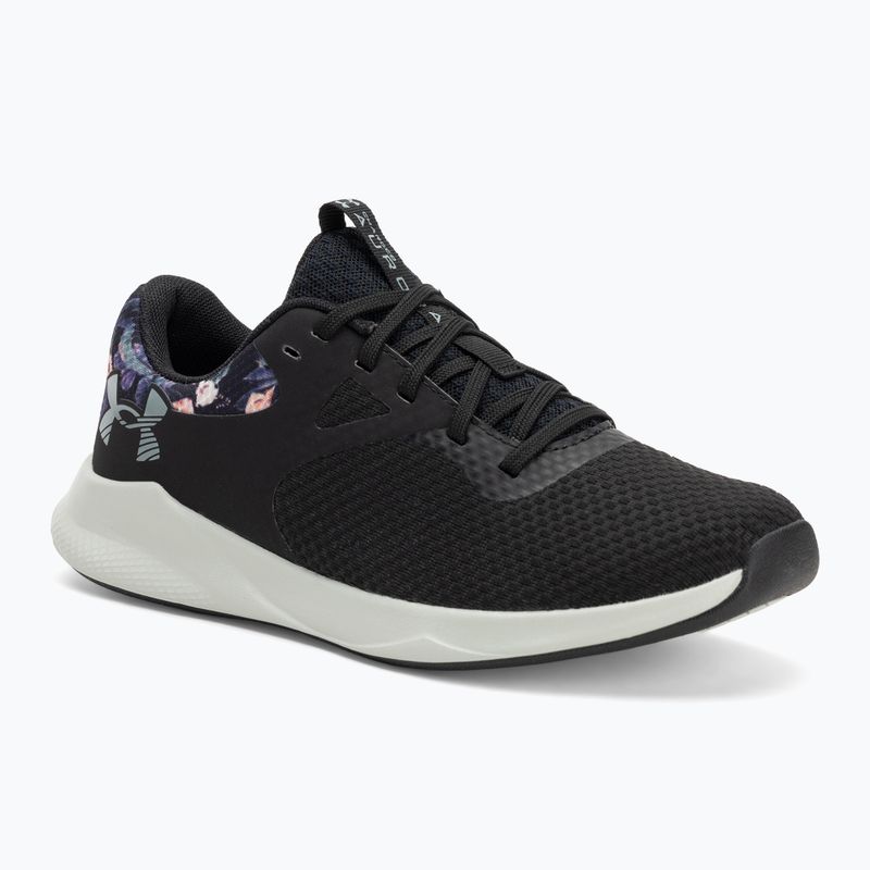 Dámske športové topánky Under Armour Charged Aurora 2+ black/hydro green/metallic warm silver