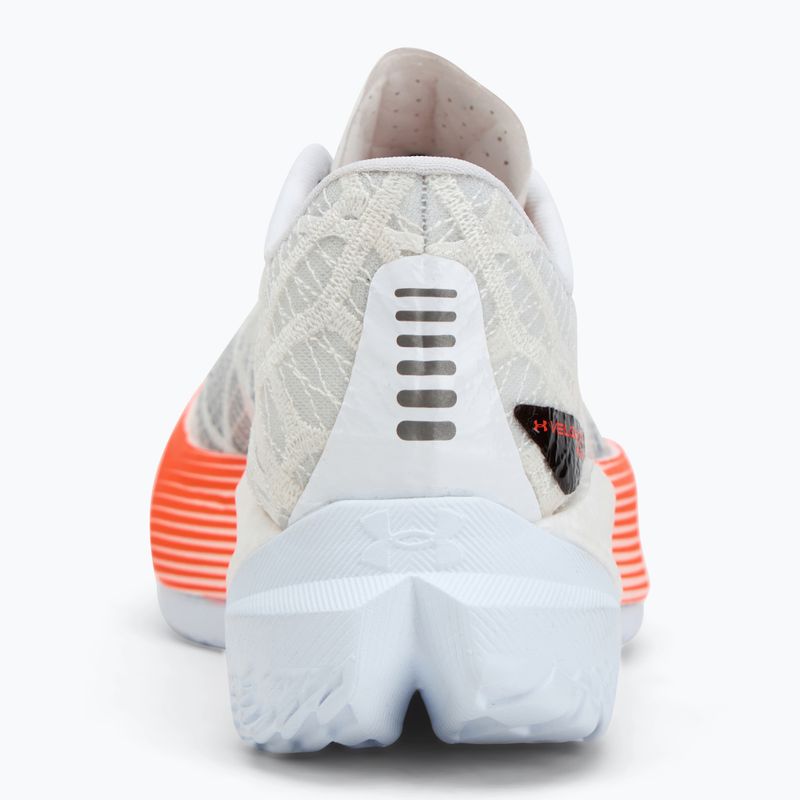 Pánske bežecké topánky Under Armour Velocity Elite 2 white/ares red/black 6